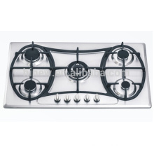 Cheap built-in stainless steel 5 burners kitchen gas cooker/gas stove/gas hob